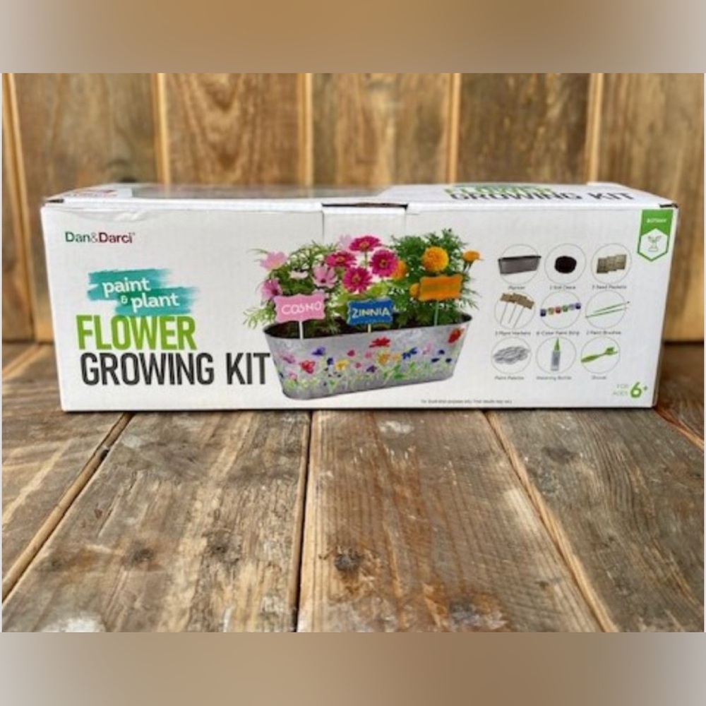 Dan & Darci  Paint & Plant Flower
Growing Kit